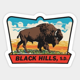 Black Hills SD Sticker